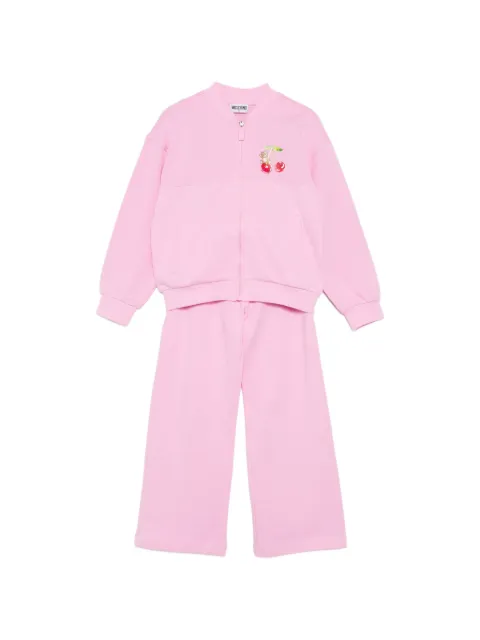 Moschino Kids graphic-print tracksuit set