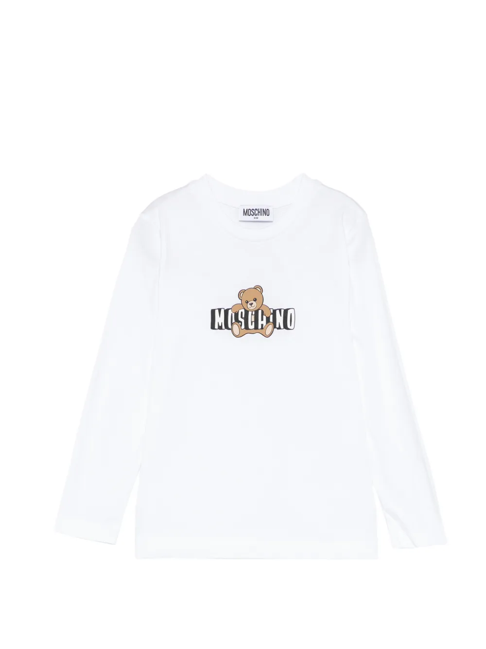Moschino Kids teddy bear T-shirt - Bianco