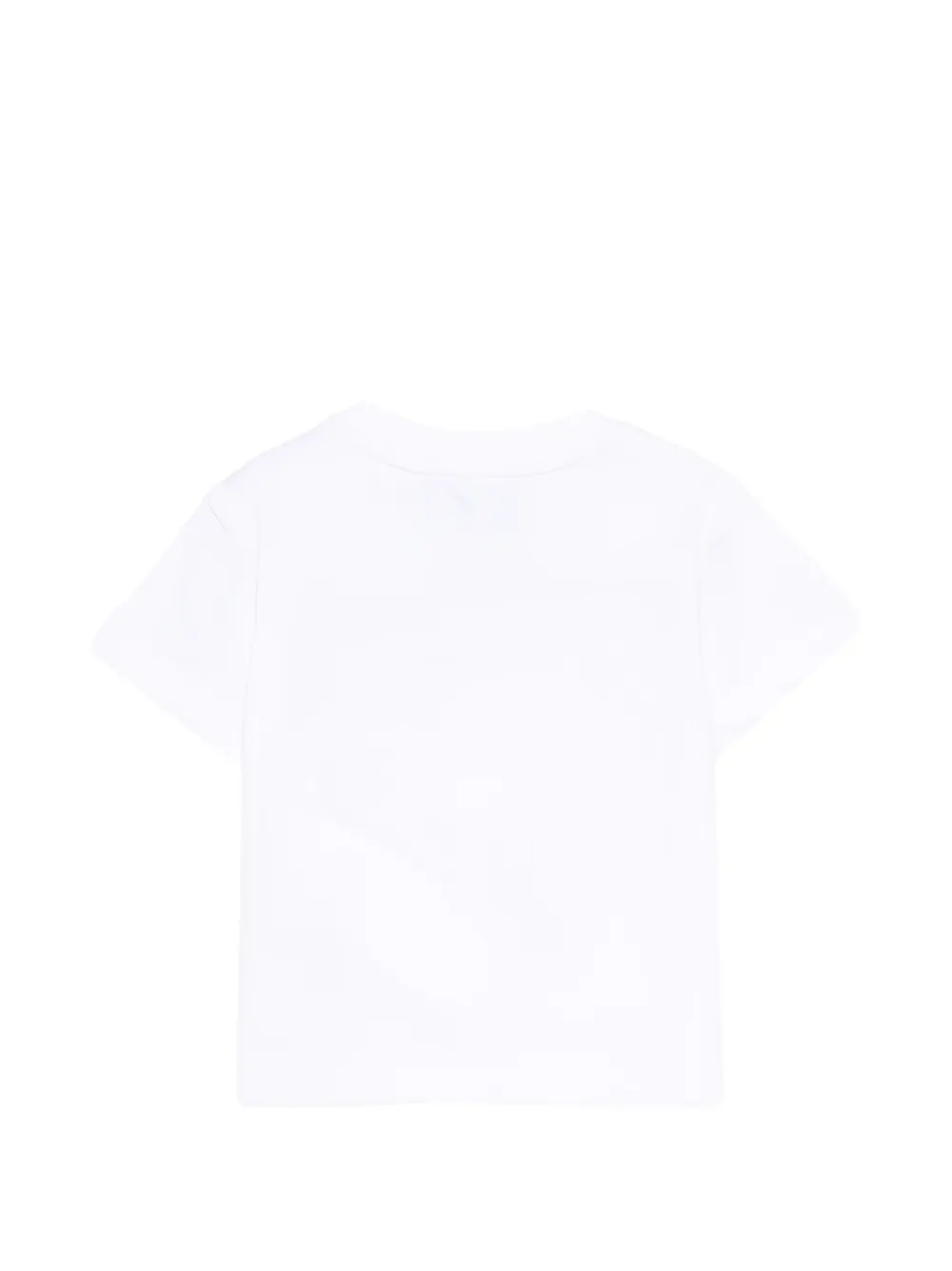 Moschino Kids T-shirt met teddybeerapplicatie Wit