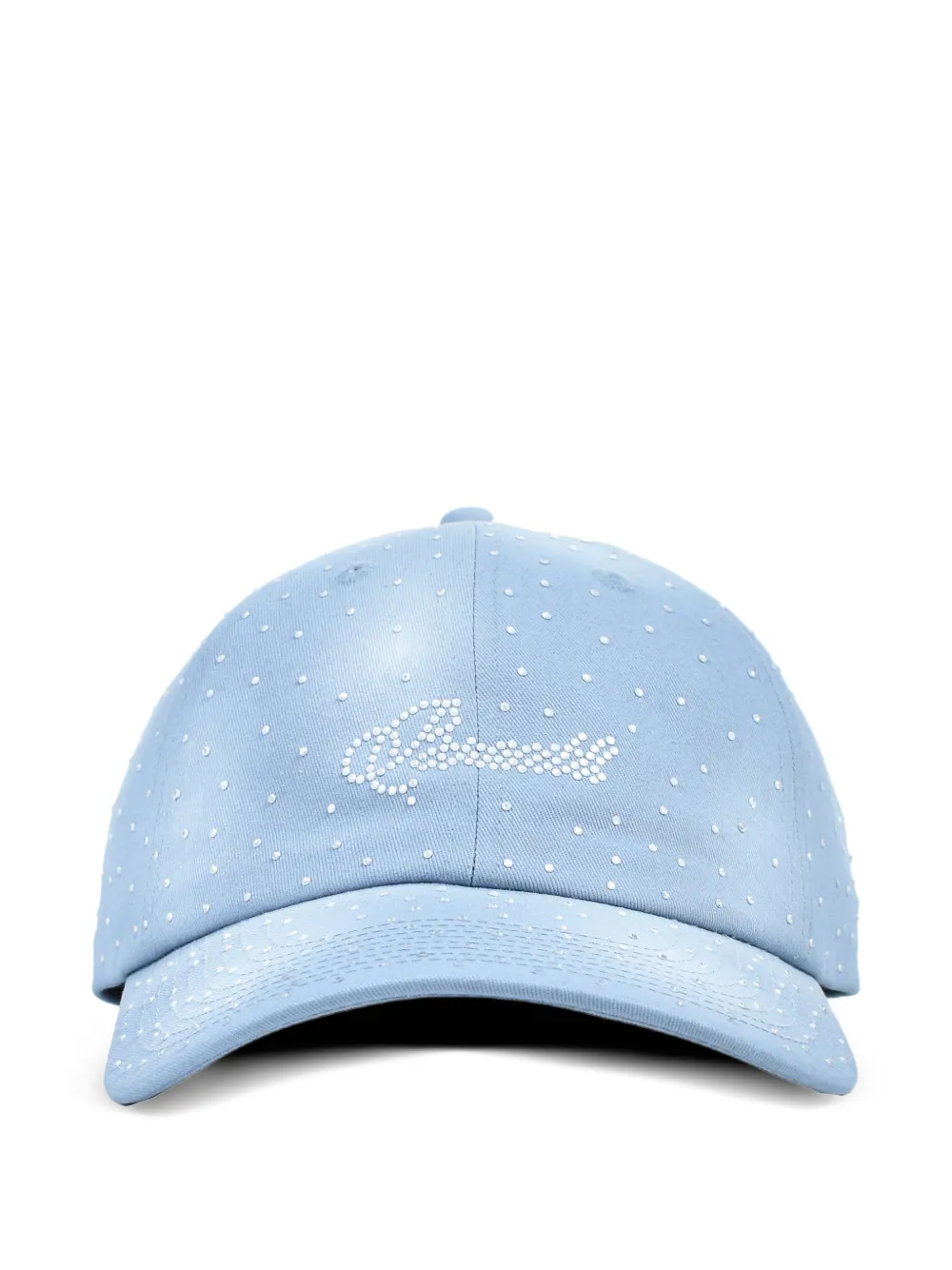 BREATH embellishment baseball cap - Blu