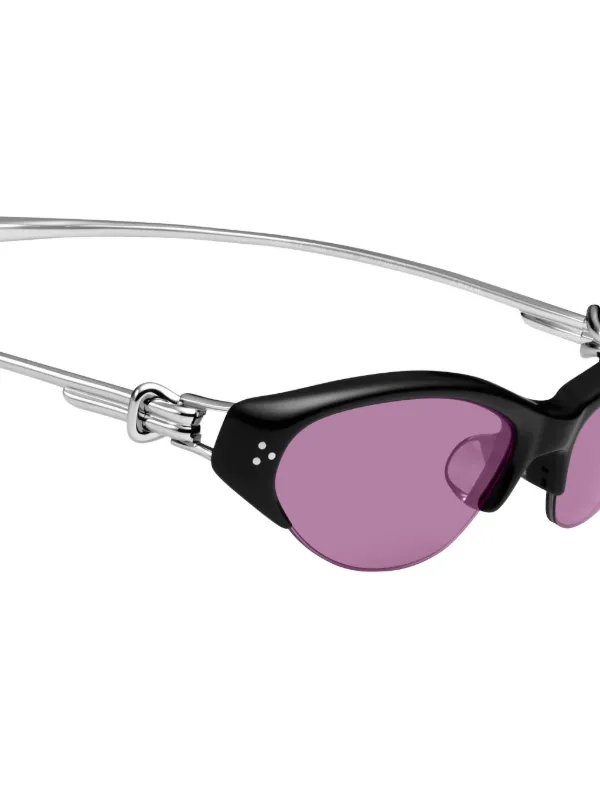 Gentle Monster Tweed 01 Sunglasses | Black | FARFETCH JO
