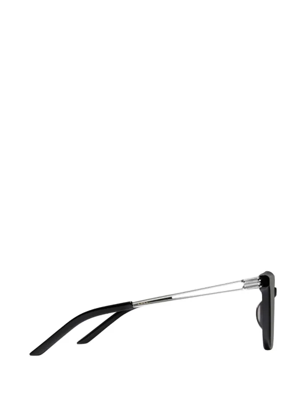 Gentle Monster La Sola 01 Square Sunglasses | Black | FARFETCH
