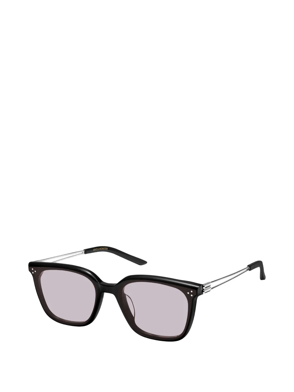 Gentle Monster La Sola 01(G) zonnebril met vierkant montuur Zwart