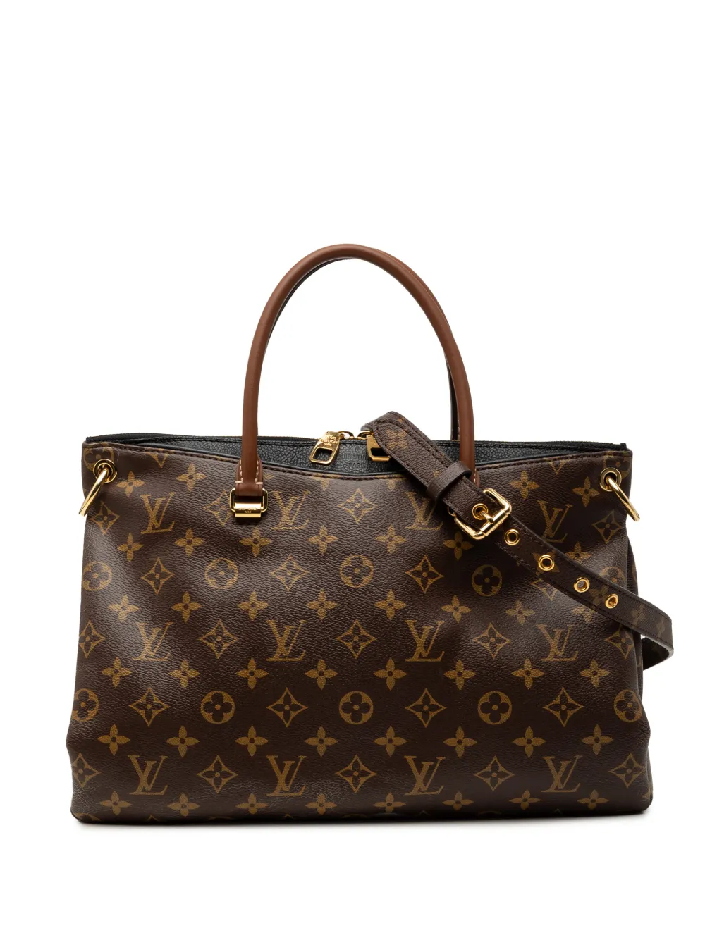 Louis Vuitton Pre-Owned 2016 Monogram Pallas MM satchel - Marrone