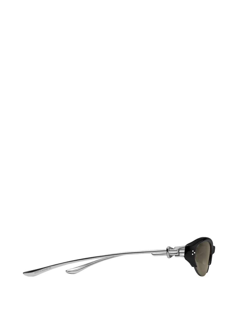 Gentle Monster Tweed 01 zonnebril Zwart