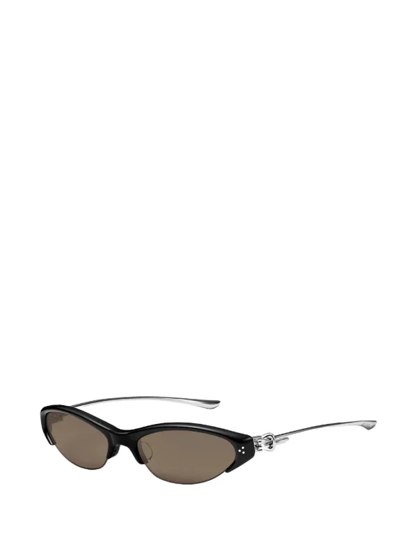 Gentle Monster Tweed 01 Sunglasses | Black | FARFETCH HU