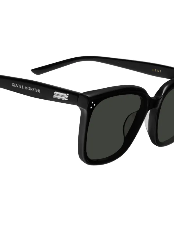 GENTLE MONSTER ジェントルモンスター By01 Gentle Monster Gent 01 Sunglasses | Black | FARFETCH