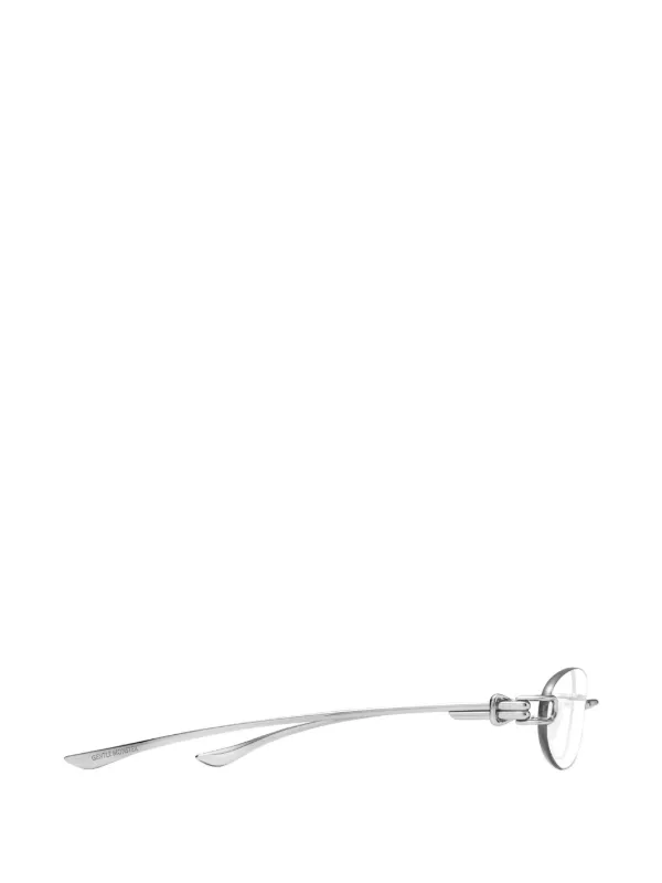 Gentle Monster Musubi 02 Glasses | Silver | FARFETCH