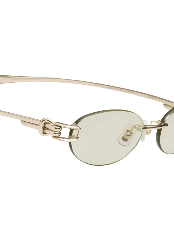 Gentle Monster Musubi 031 Sunglasses | Gold | FARFETCH