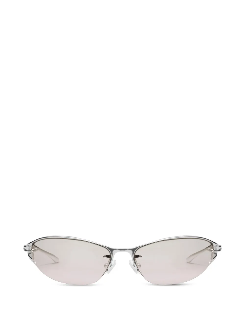 Gentle Monster Futura 02 (BRG) Sunglasses | Silver | FARFETCH AO