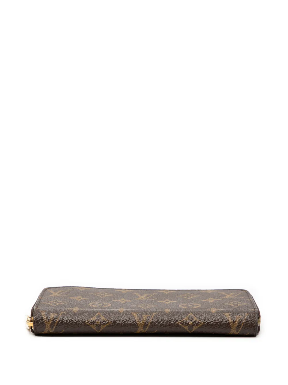  Louis Vuitton Pre-owned 2017 Monogram Zippy Wallet Long Wallets - Brown 