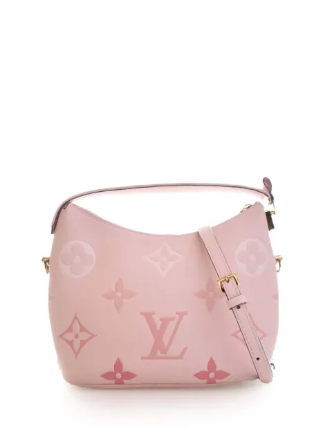 Louis Vuitton Pre-Owned 2021-2025 Monogram Giant Empreinte By The Pool Marshmallow PM satchel