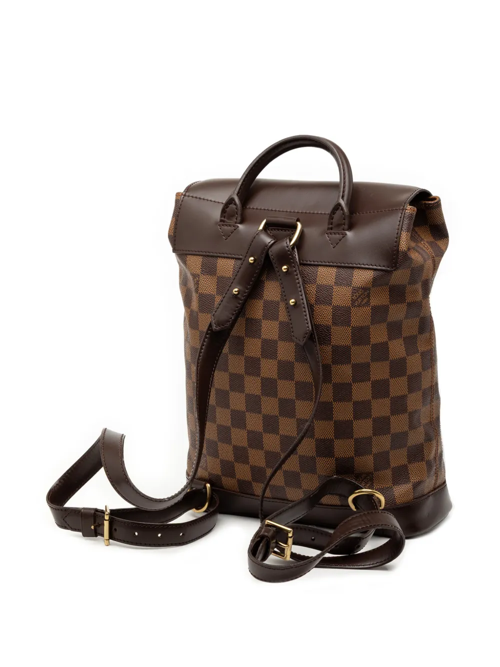 1997 Damier Ebene Soho Backpack