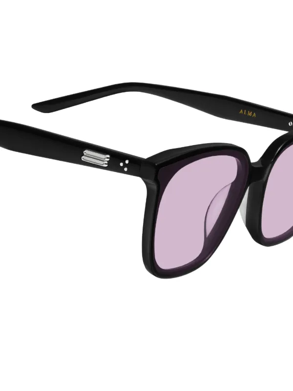 Gentle Monster Alma 01 (V) Sunglasses | Black | FARFETCH