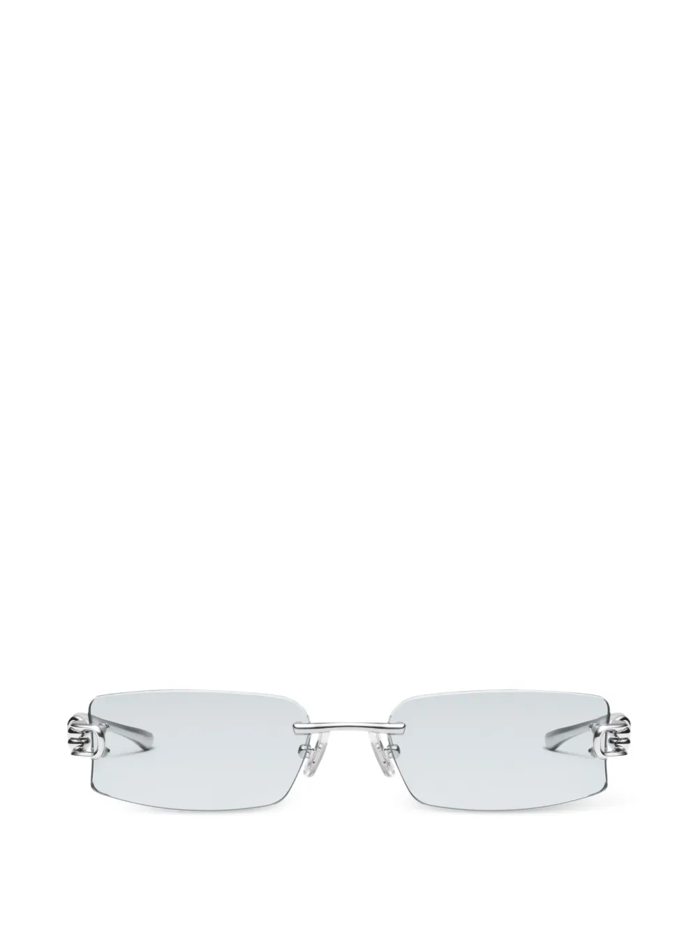 Gentle Monster Occhiali da sole Gamot 02 - Argento