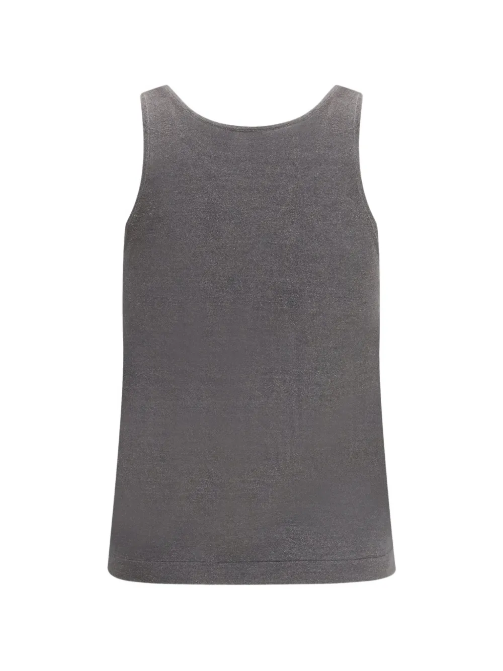 Brunello Cucinelli Tanktop met diepe ronde hals Grijs