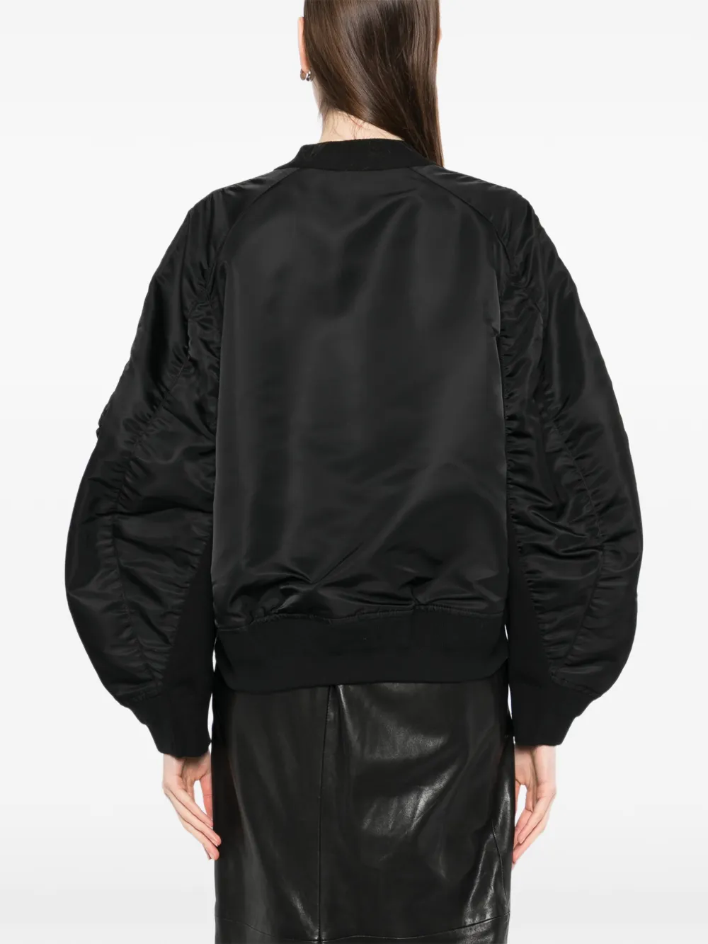 sacai Vest met vlakken Zwart