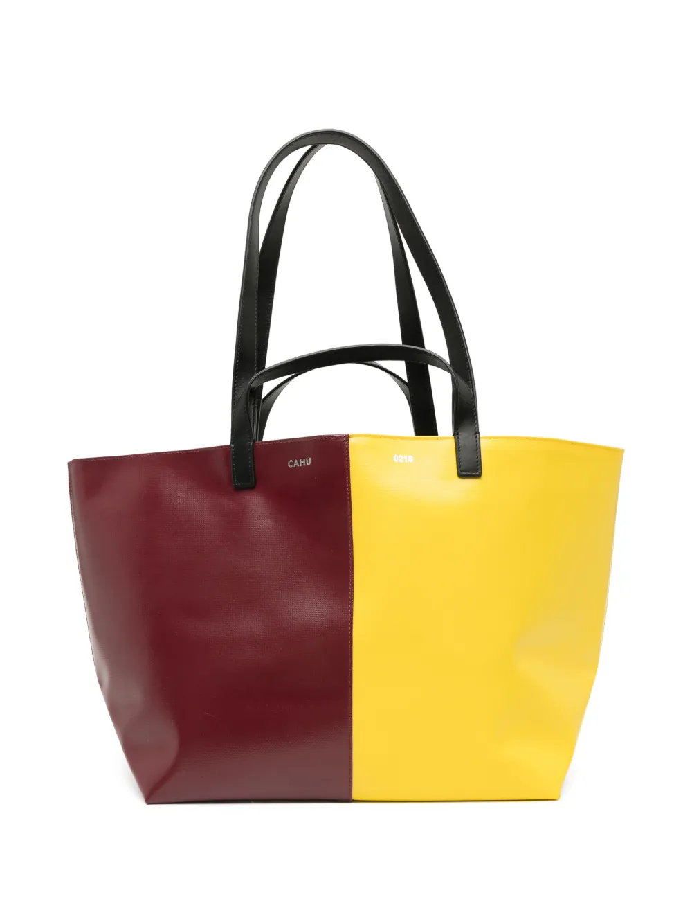 Cahu Le Pratique Bigout tote bag - Rosso