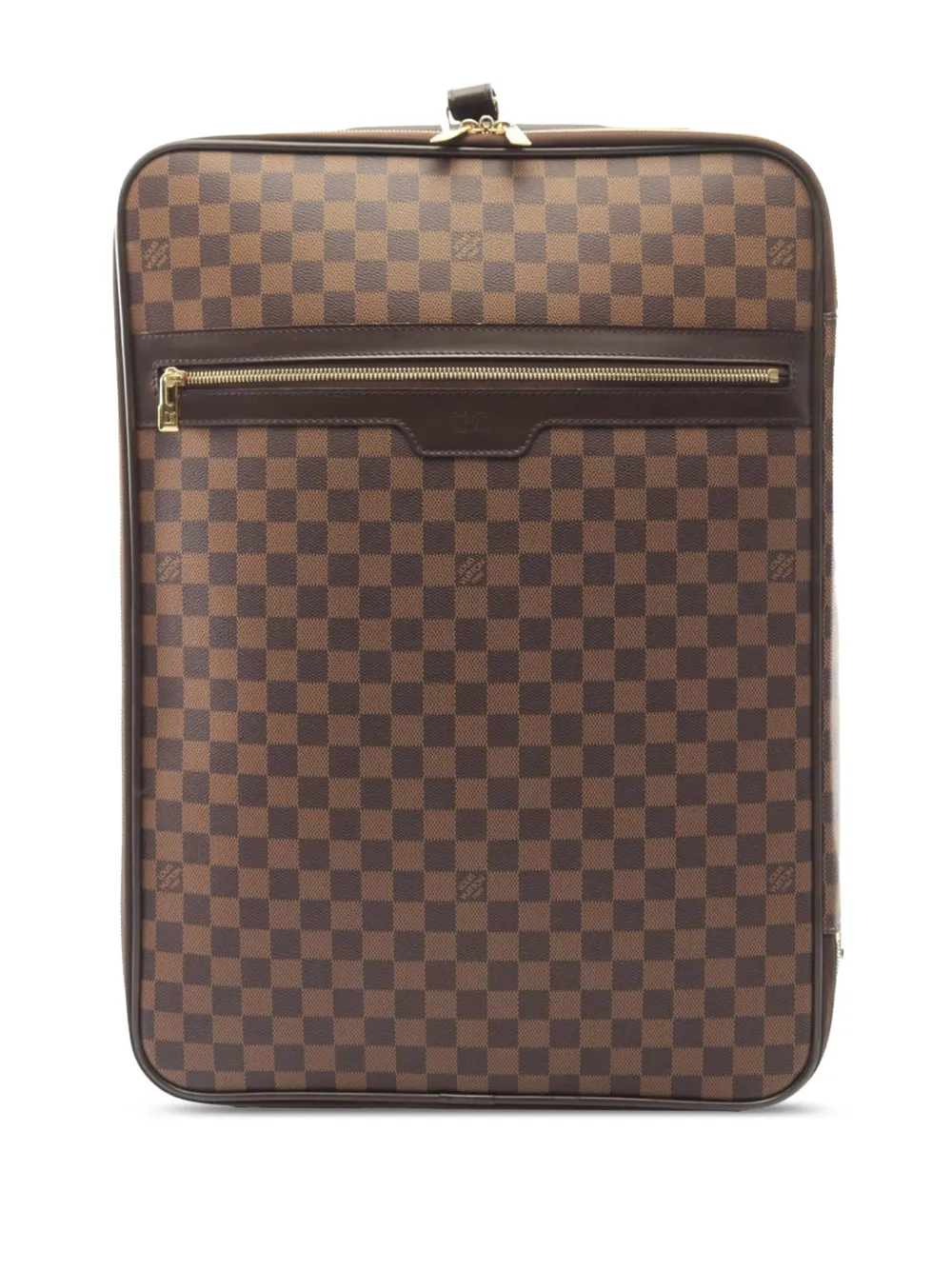 Louis Vuitton Pre-Owned 2010 Damier Ebene Pegas 55 travel bag - Marrone