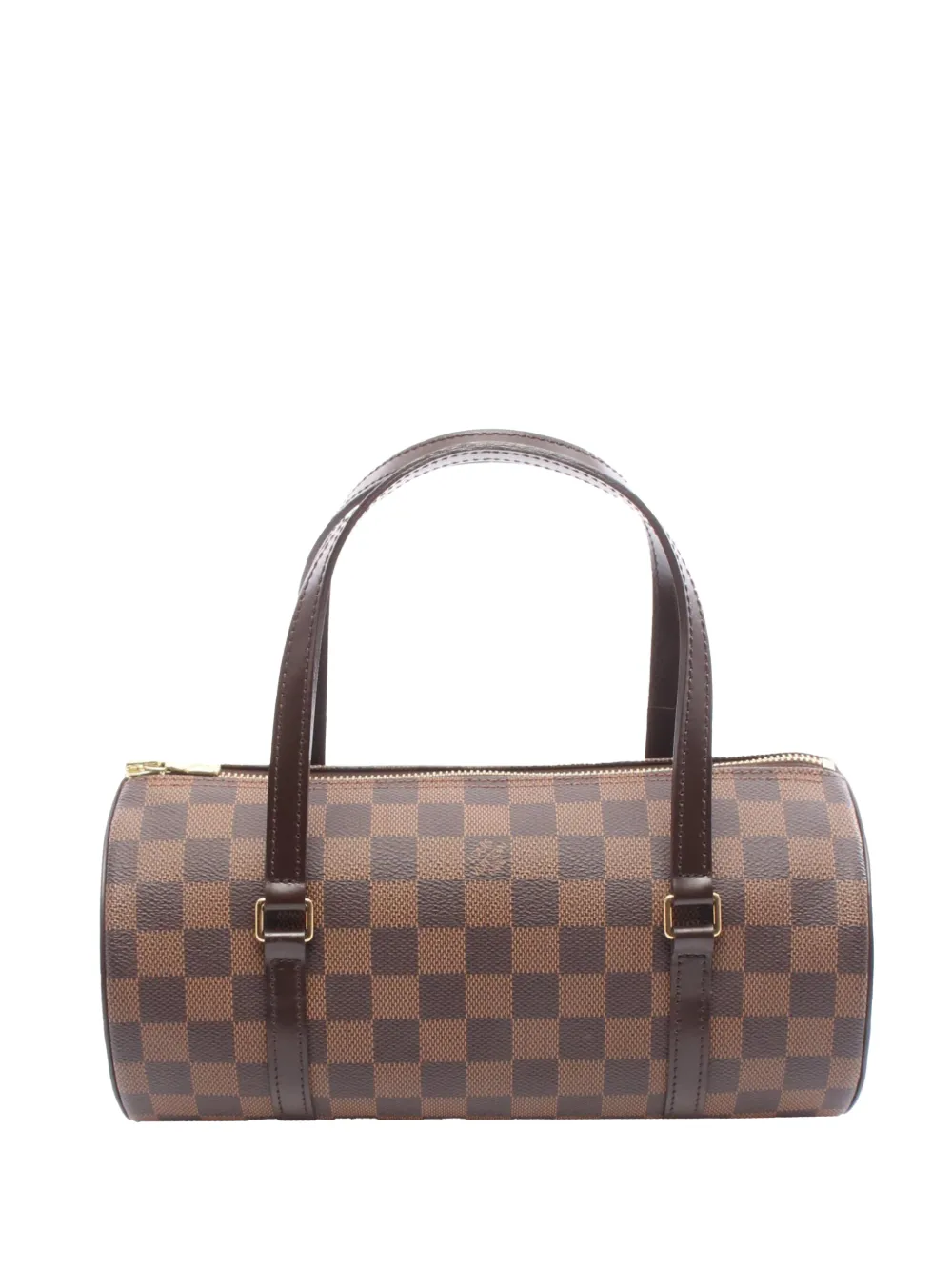 Louis Vuitton Pre-Owned Borsa a mano Papillon 26 in tela Damier Ébène 2008 - Marrone
