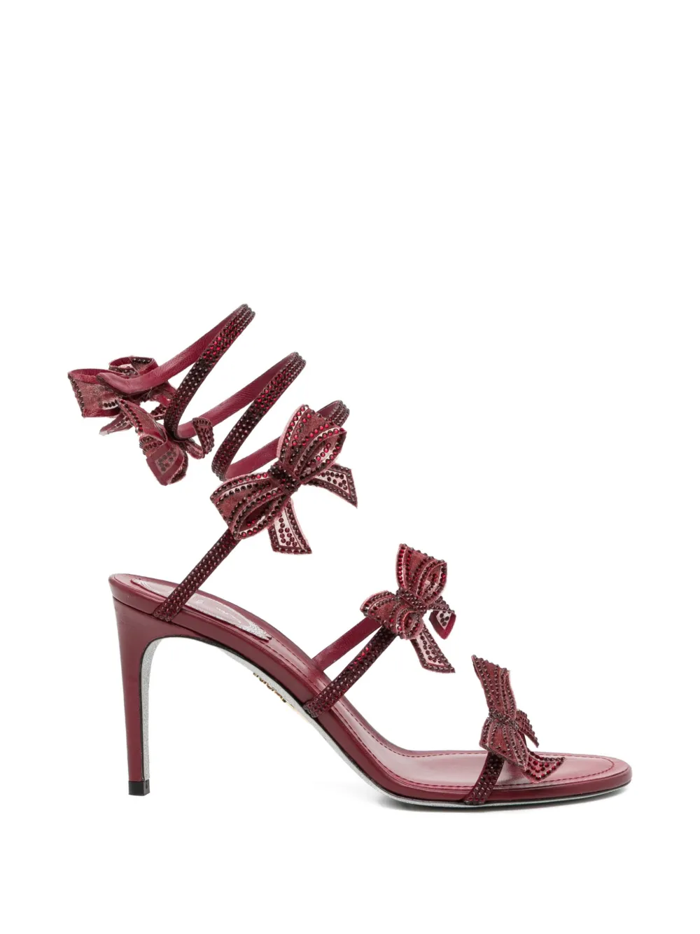 René Caovilla 80mm Cleo sandals - Red