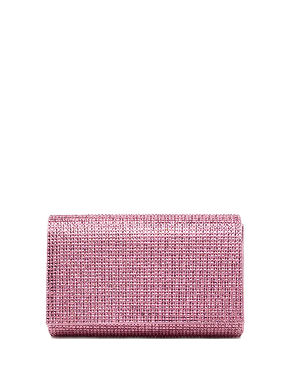 René Caovilla all-over crystals clutch bag - Rosa