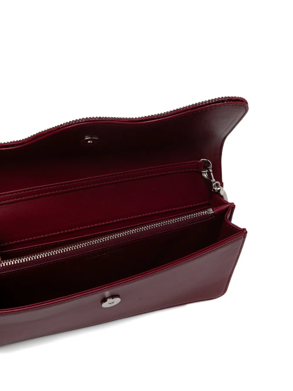 René Caovilla Onda clutch Rood
