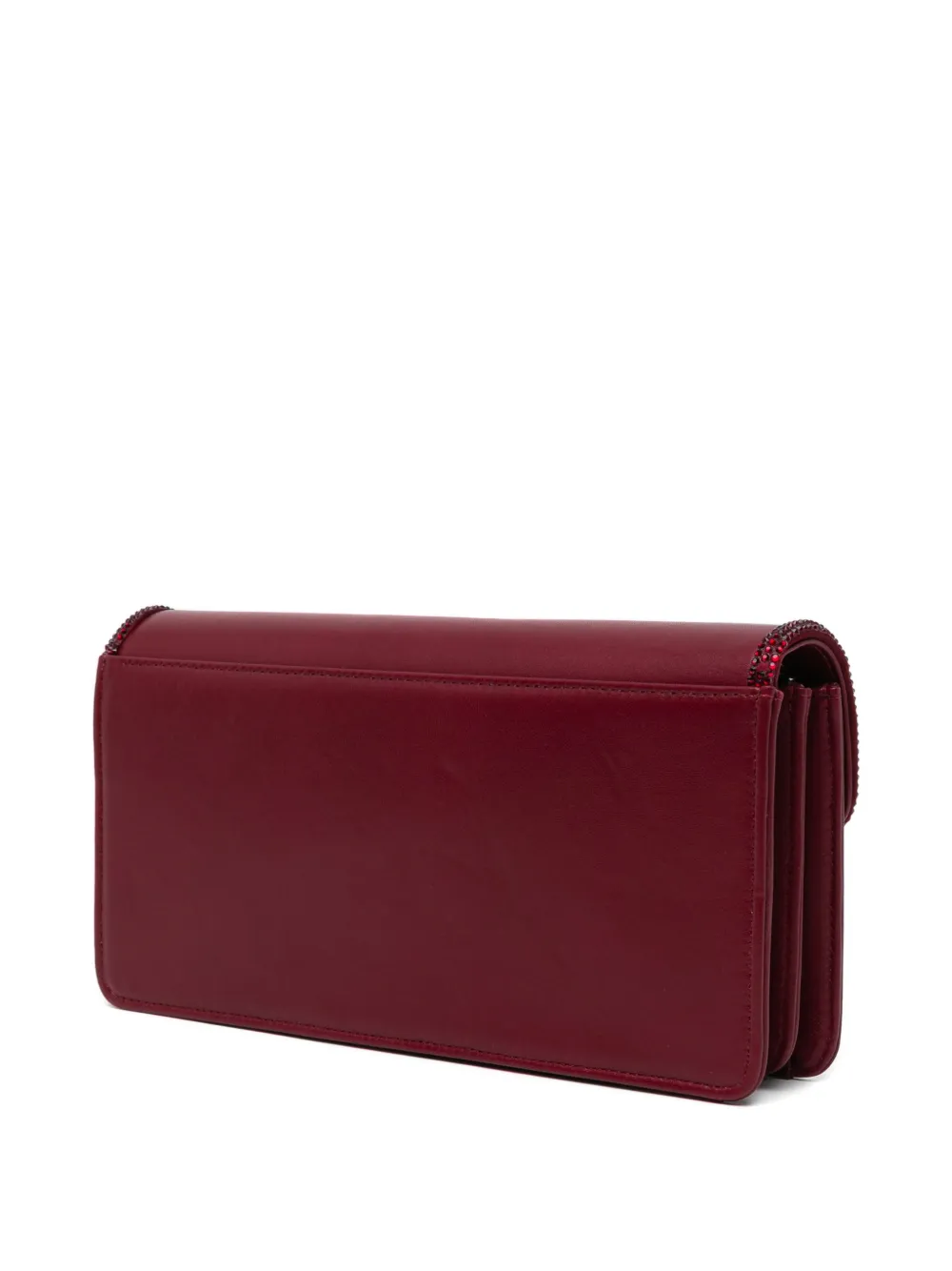 René Caovilla Onda clutch Rood