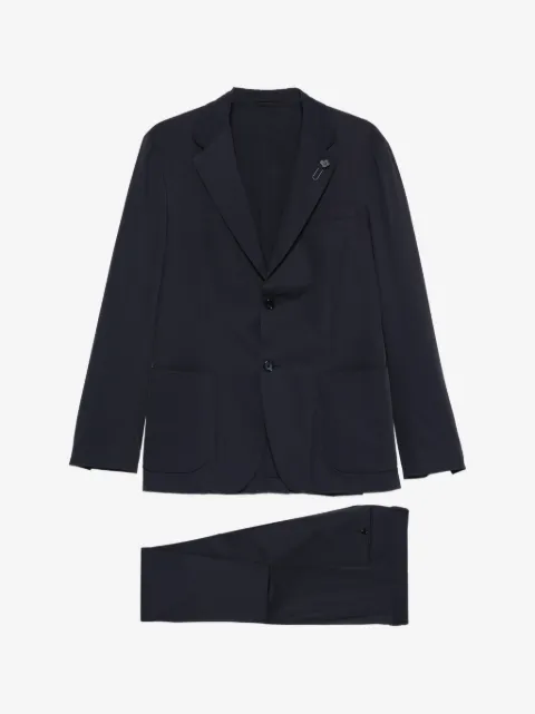 Lardini patch-pocket suit