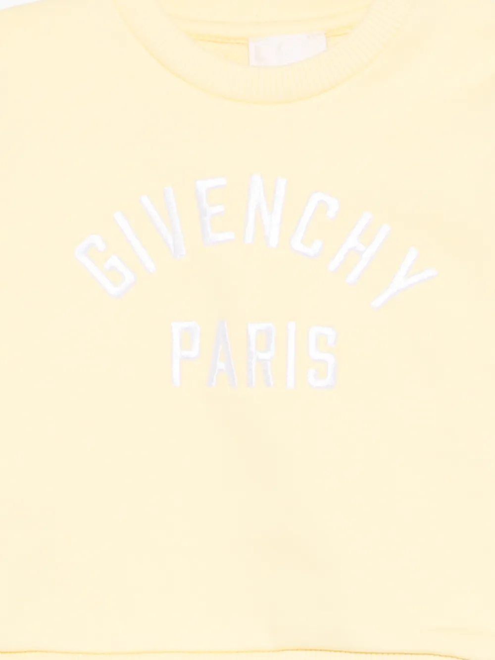 Givenchy Kids Sweater met borduurwerk Geel