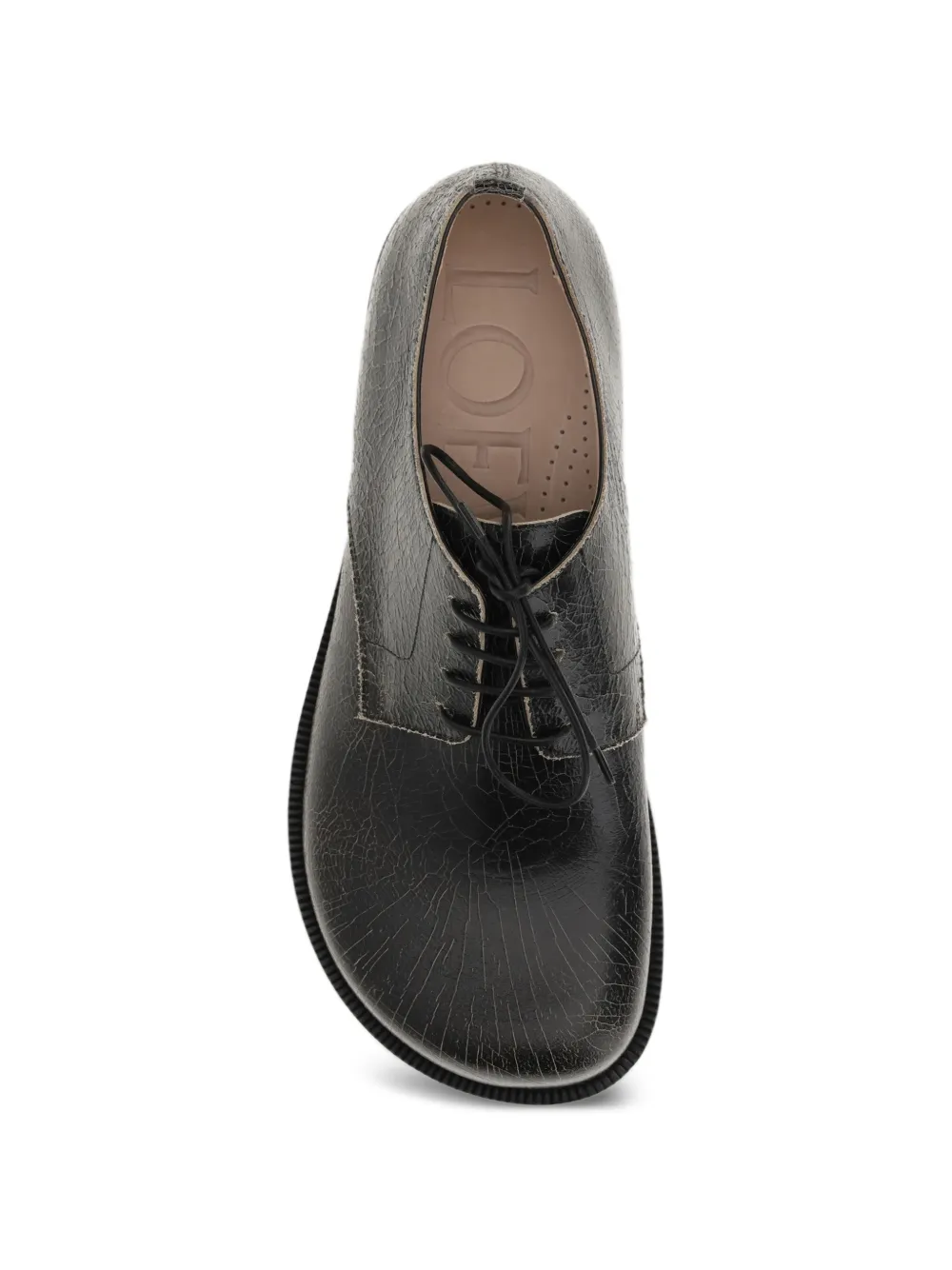  Loewe Lace-up Derby Shoes - Black 
