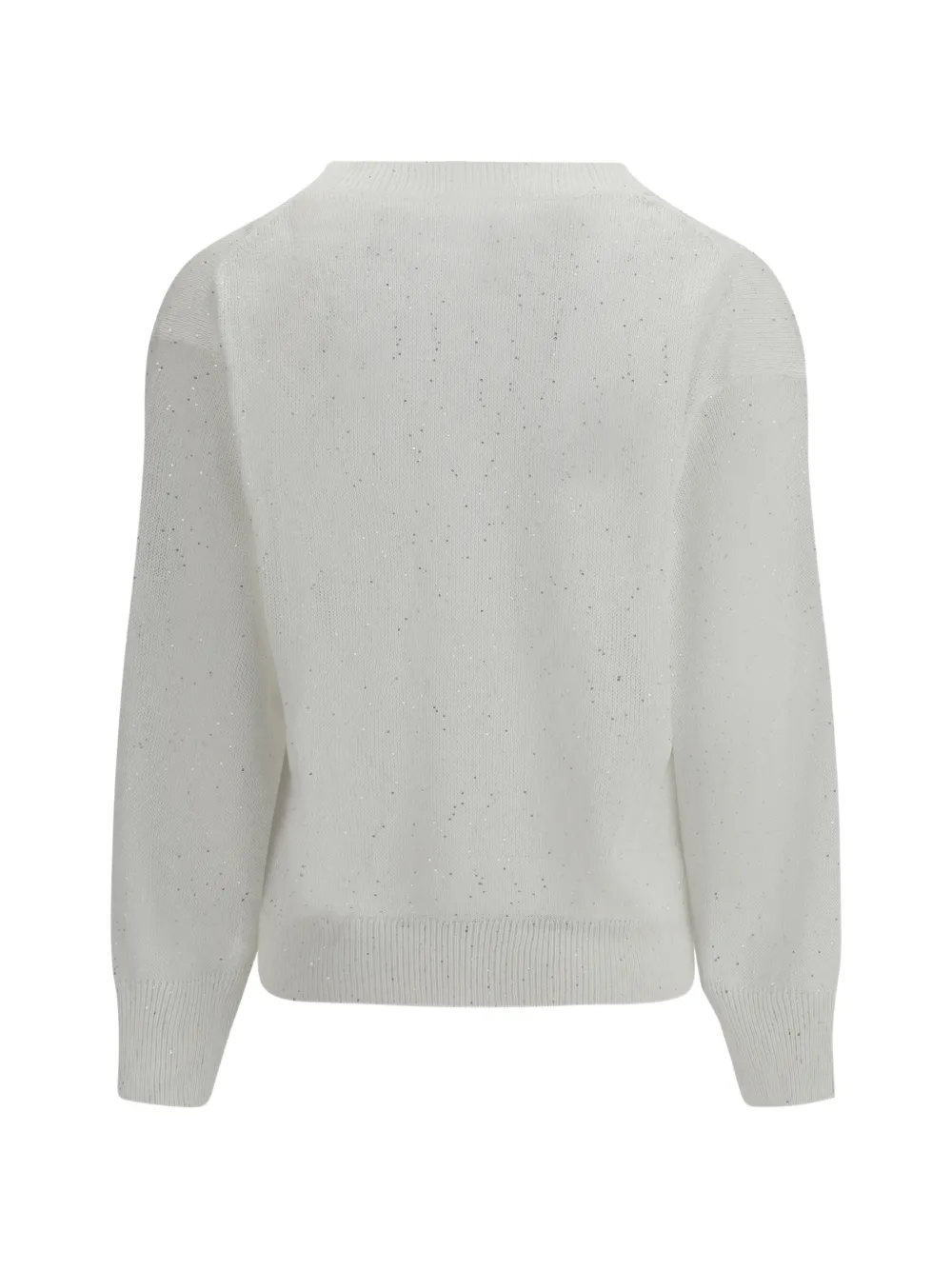 Brunello Cucinelli Trui met V-hals Wit