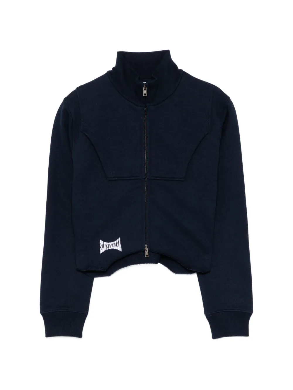 VETEMENTS Giacca con logo ricamato - Blu