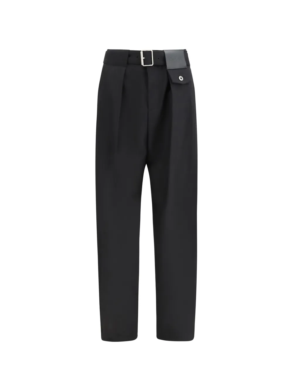 LOEWE pleated trousers - Nero