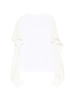 Sacai chest-pocket T-shirt | White | FARFETCH