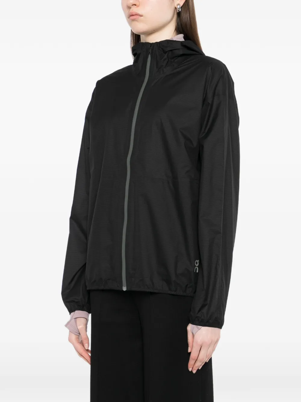  On Lightweight Waterproof Jacket - Black 