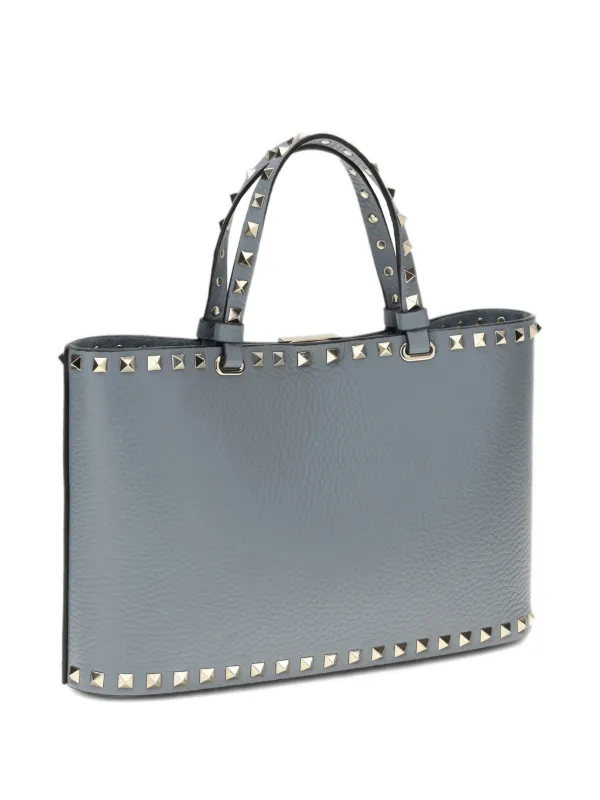 Valentino Garavani ロックスタッズ ハンドバッグ S | ブルー