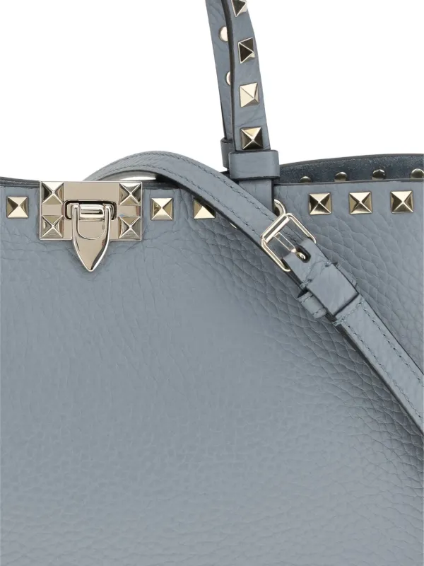 Valentino Garavani ロックスタッズ ハンドバッグ S | ブルー