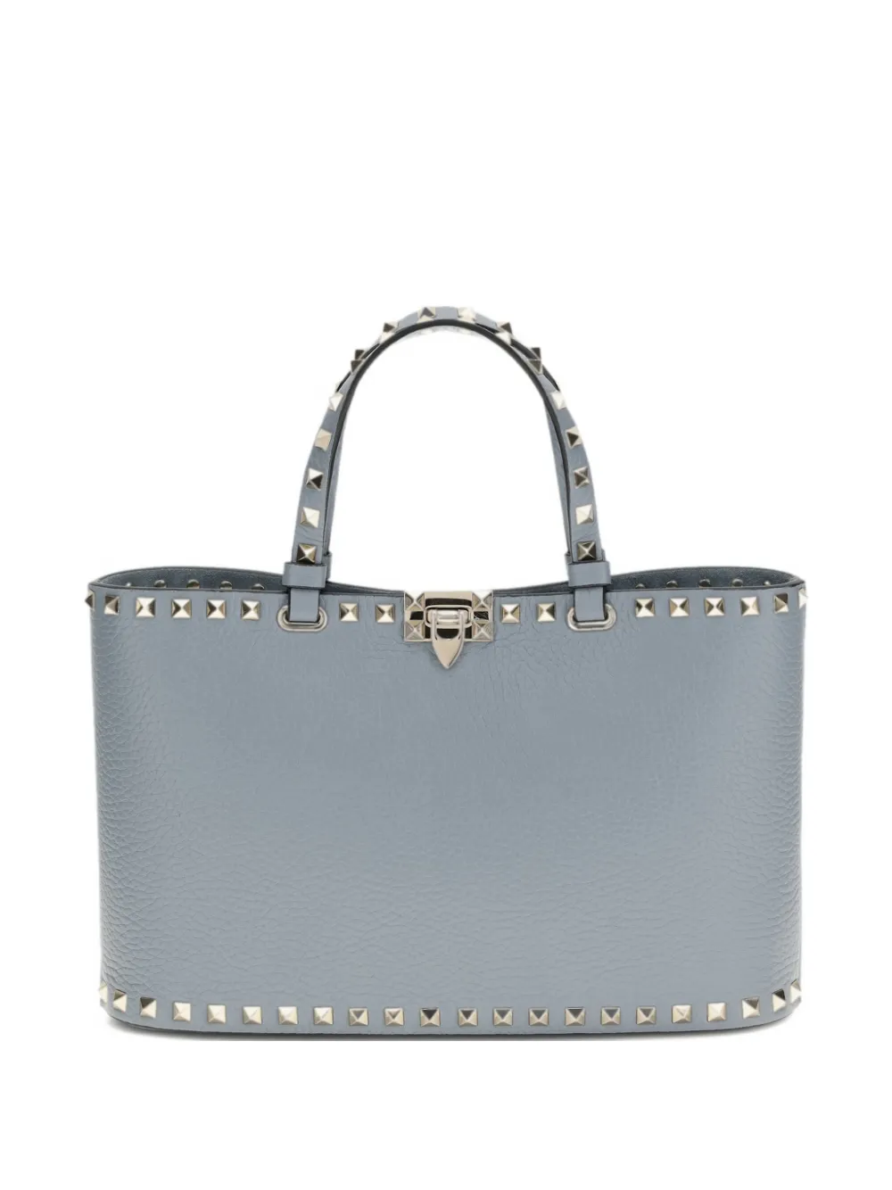 Valentino Garavani Small tote bag rockstud - Blu