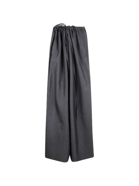 Daniela Gregis drawstring-waist trousers