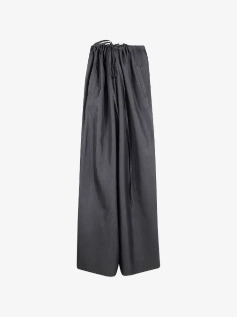 Daniela Gregis pantalones con cordones en la pretina