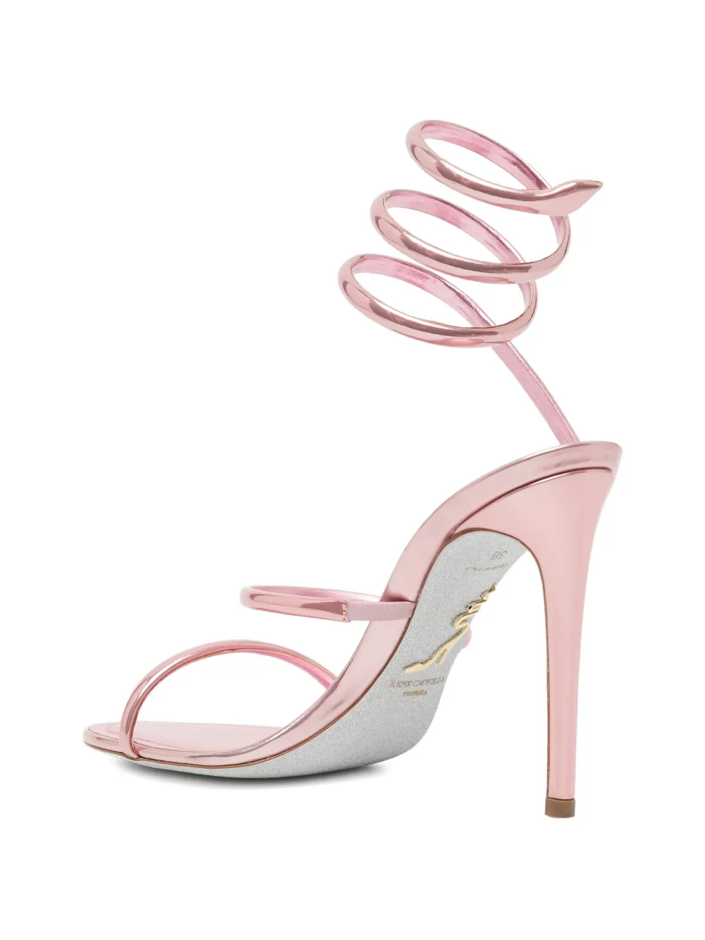 René Caovilla Cleo sandals Roze