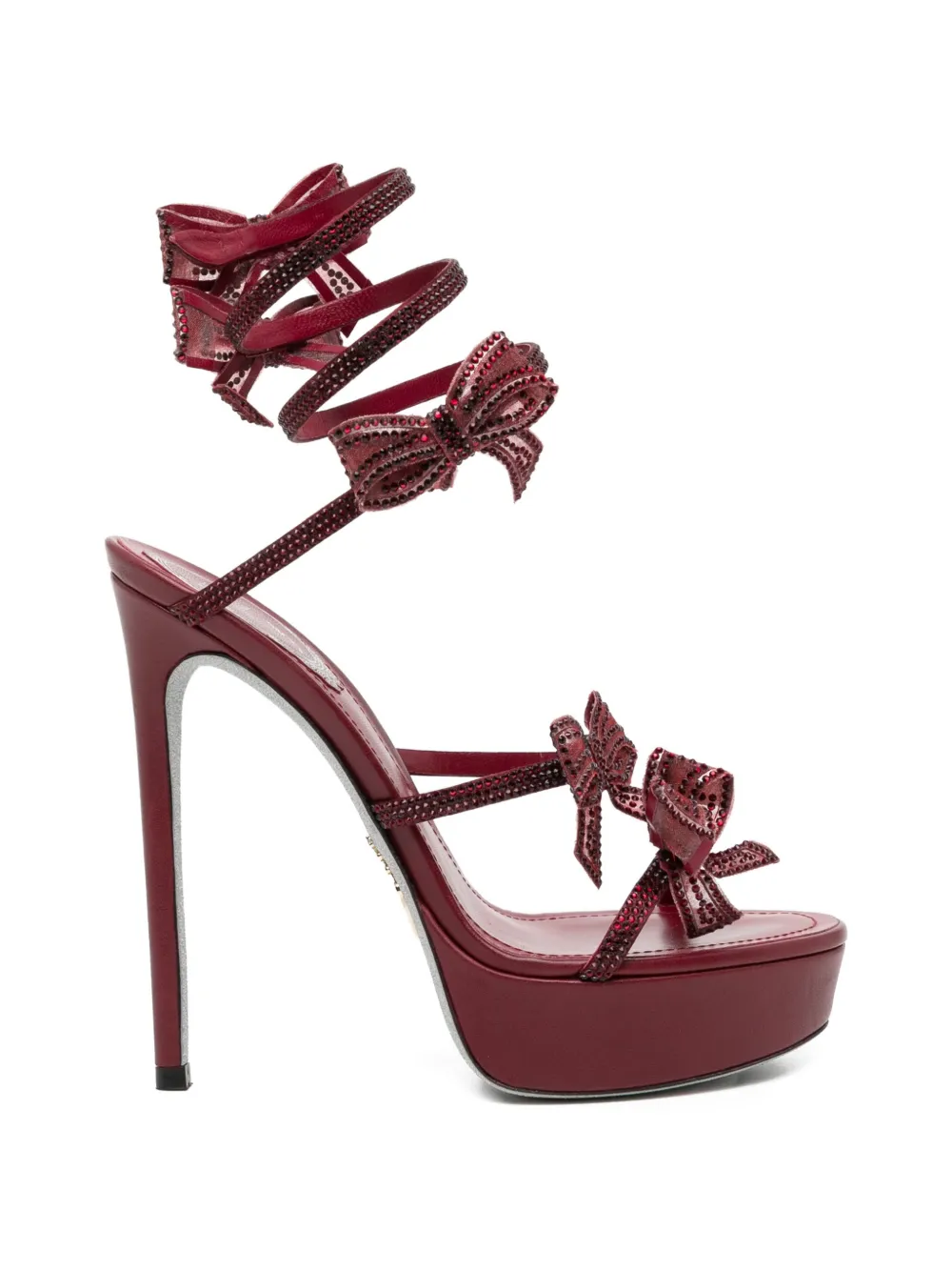 René Caovilla 130mm Cleo sandals - Red