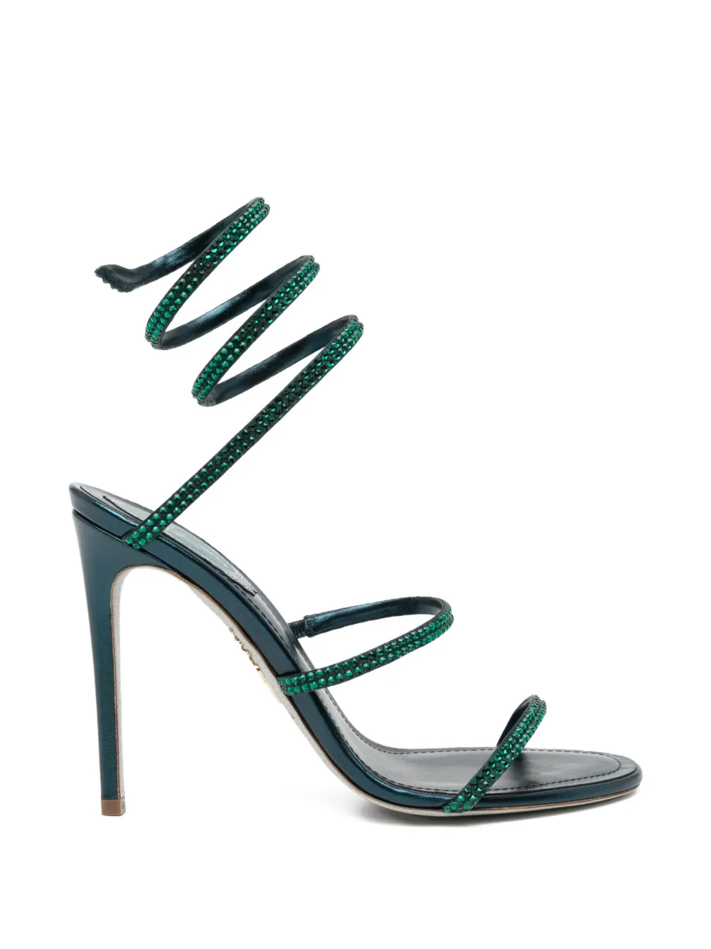René Caovilla 105mm Cleo sandals - Verde
