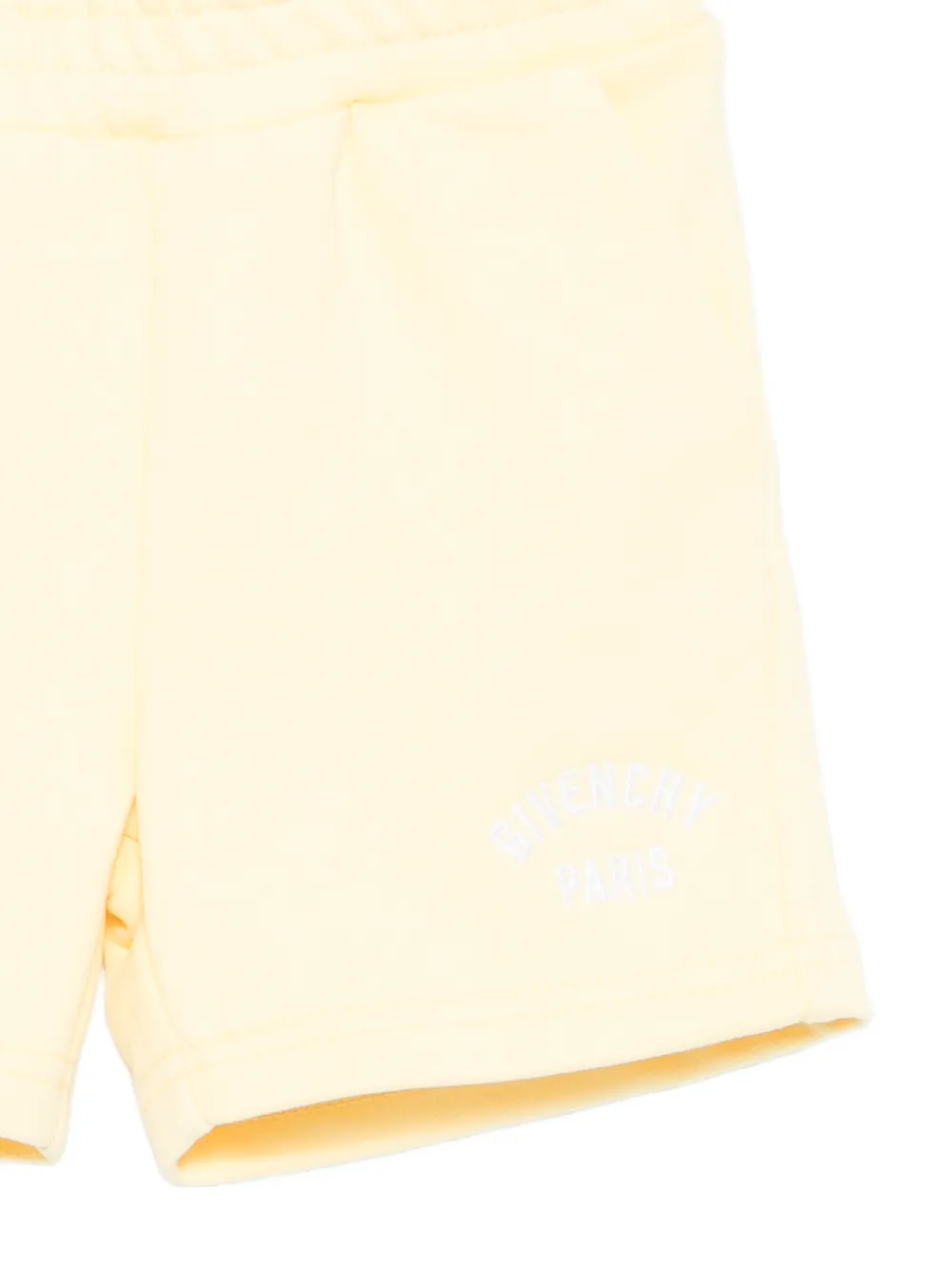  Givenchy Kids Logo Shorts - Yellow 