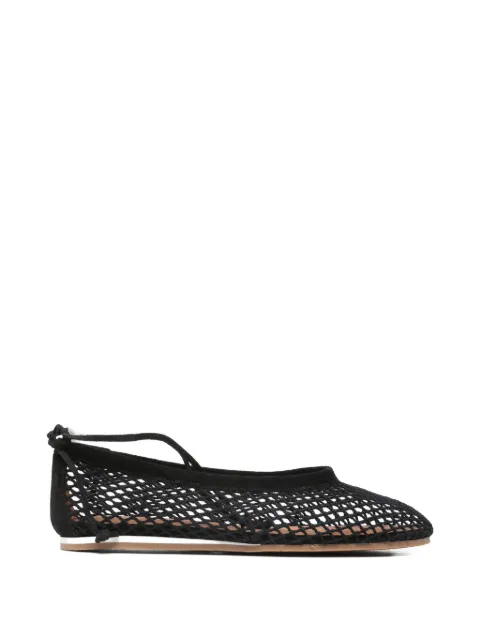 Forte Forte net-detail ballet flats