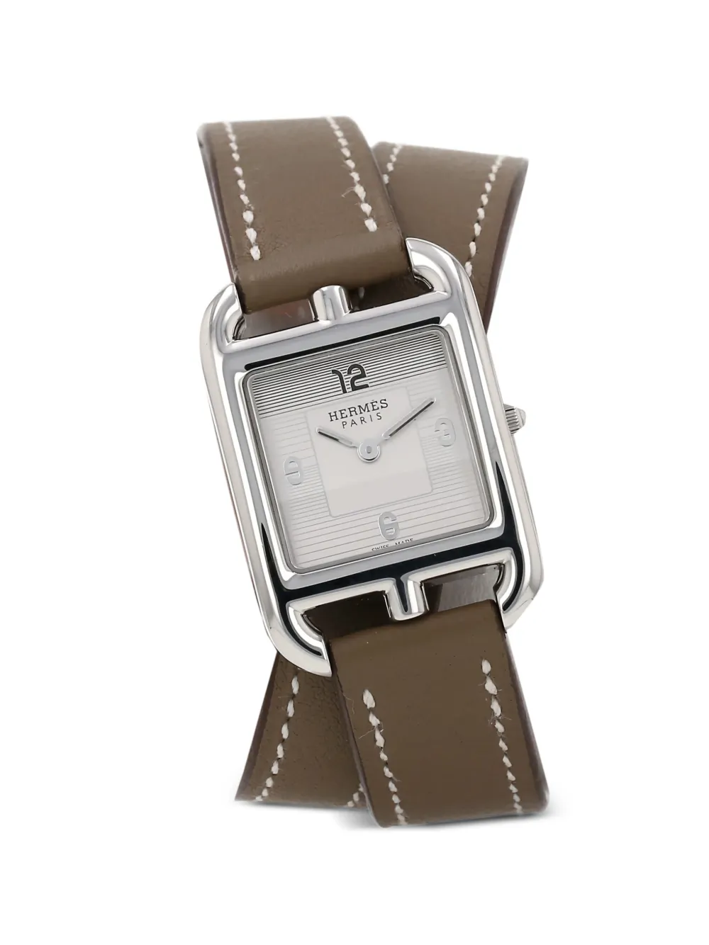Hermès Pre-Owned 2020s Cape Cod 33mm watch - Bianco
