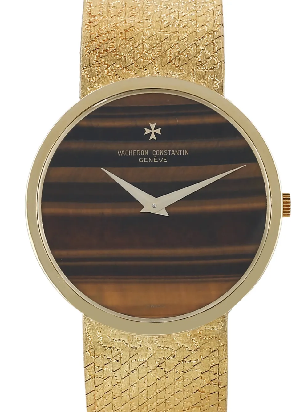 Vacheron Constantin 1970s tiger eye 36mm Watch - Marrone