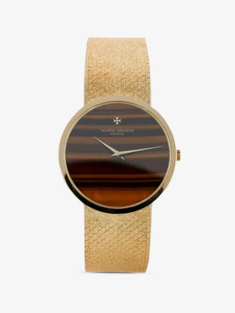 Vacheron Constantin 1970s Tigerauge Armbanduhr 36mm
