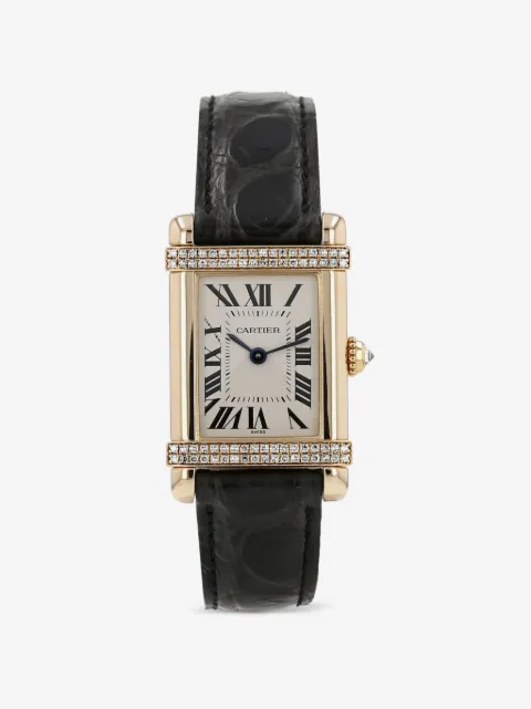 Cartier 1990 탱크 치누아즈 31mm 시계